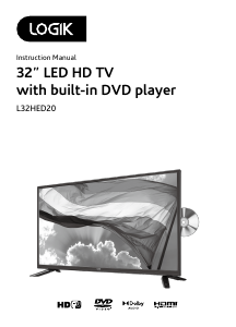 Handleiding Logik L32HED20 LED televisie