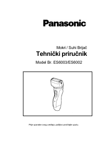 Priručnik Panasonic ES-6002 Brijač