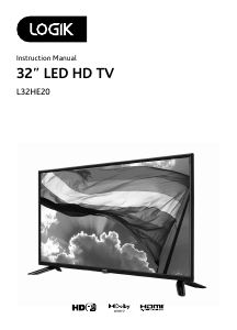 Handleiding Logik L32HE20 LED televisie