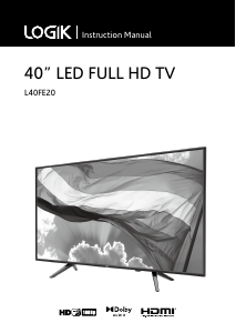 Handleiding Logik L40FE20 LED televisie