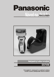 Návod Panasonic ES-7058 Holiaci strojček