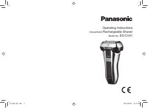 Käyttöohje Panasonic ES-CV51 Parranajokone