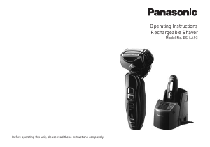 Manuale Panasonic ES-LA93 Rasoio elettrico