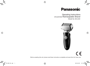 Kullanım kılavuzu Panasonic ES-LV61 Tıraş makinesi