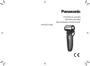 Priročnik Panasonic ES-LV6Q Aparat za britje