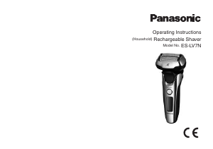 Bruksanvisning Panasonic ES-LV7N Barbermaskin