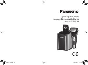 Mode d’emploi Panasonic ES-LV9N Rasoir électrique