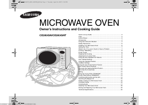 Handleiding Samsung CE283GNT Magnetron