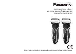Brugsanvisning Panasonic ES-RT33 Barbermaskine