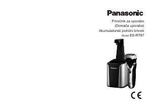 Priročnik Panasonic ES-RT87 Aparat za britje