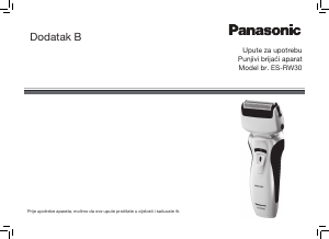 Priručnik Panasonic ES-RW30 Brijač