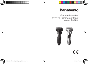 Manuale Panasonic ES-SL33 Rasoio elettrico