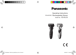 Käyttöohje Panasonic ES-SL33 Parranajokone