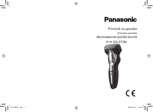 Priročnik Panasonic ES-ST3N Aparat za britje