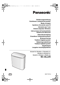 Mode d’emploi Panasonic SC-ALL05EG Haut-parleur