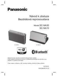 Manuál Panasonic SC-NA10EG Reproduktor
