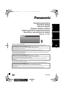 Manuál Panasonic SC-NE1 Reproduktor