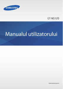 Manual Samsung GT-N5120 Galaxy Note 8.0 Tabletă