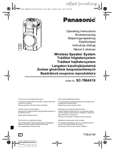 Käyttöohje Panasonic SC-TMAX10 Kaiutin