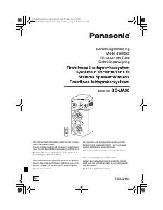 Mode d’emploi Panasonic SC-UA30 Haut-parleur