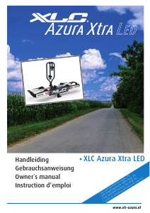 Mode d’emploi XLC Azura Xtra LED Porte-vélo