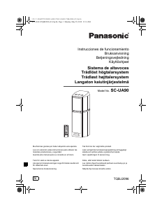 Bruksanvisning Panasonic SC-UA90E Högtalare