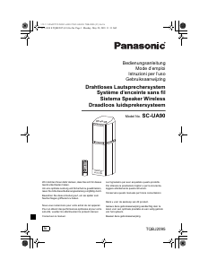 Manuale Panasonic SC-UA90E Altoparlante