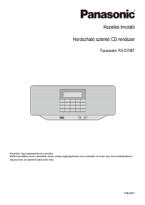 Használati útmutató Panasonic RX-D70BT Sztereóberendezés