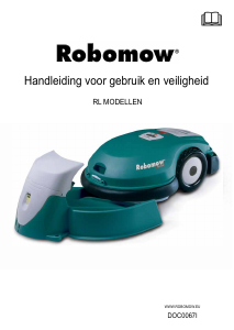 Handleiding Robomow RL2000 Grasmaaier