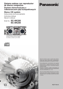 Instrukcja Panasonic SC-AK33 Zestaw stereo