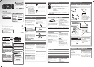 Manual Panasonic SC-AKX10 Stereo-set