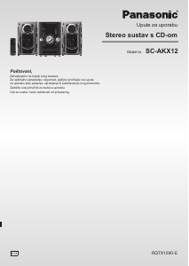 Priručnik Panasonic SC-AKX12EG Stereo komplet