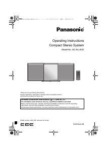 Manual Panasonic SC-ALL5CD Stereo-set