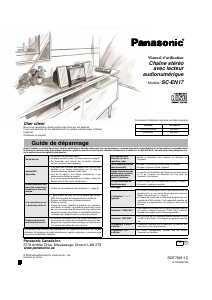 Mode d’emploi Panasonic SC-EN17 Stéréo