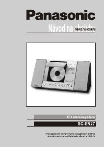 Návod Panasonic SC-EN27 Stereo súprava