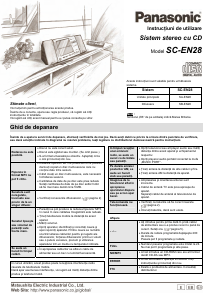 Manual Panasonic SC-EN28 Stereo set
