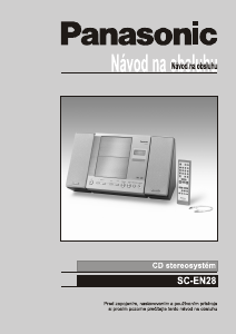 Návod Panasonic SC-EN28 Stereo súprava