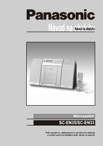 Návod Panasonic SC-EN35 Stereo súprava