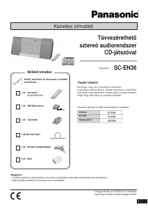 Használati útmutató Panasonic SC-EN36 Sztereóberendezés