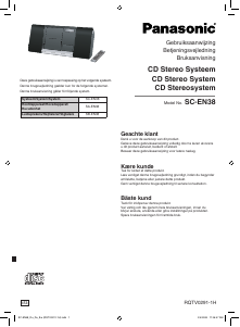 Brugsanvisning Panasonic SC-EN38 Stereo sæt