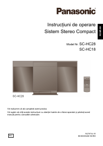 Manual Panasonic SC-HC18EC Stereo set