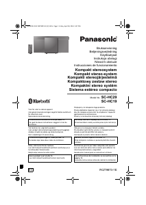 Käyttöohje Panasonic SC-HC19EC Stereosetti