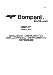 Manual Bompani BI640YA/P Range