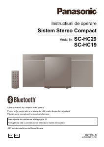 Manual Panasonic SC-HC29EG Stereo set