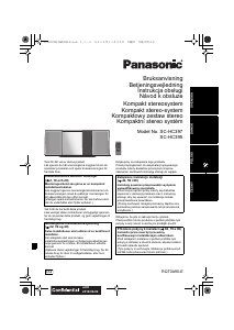 Bruksanvisning Panasonic SC-HC395EG Stereoanläggning