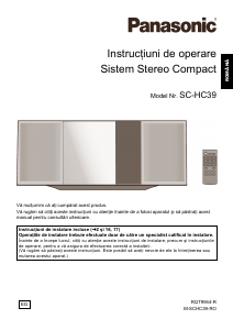 Manual Panasonic SC-HC39EG Stereo set