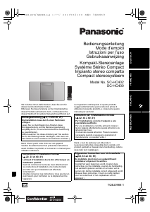 Bedienungsanleitung Panasonic SC-HC400 Stereoanlage