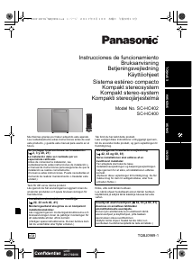 Brugsanvisning Panasonic SC-HC400EG Stereo sæt