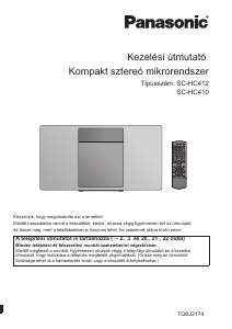 Használati útmutató Panasonic SC-HC410 Sztereóberendezés