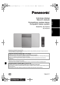 Instrukcja Panasonic SC-HC412 Zestaw stereo